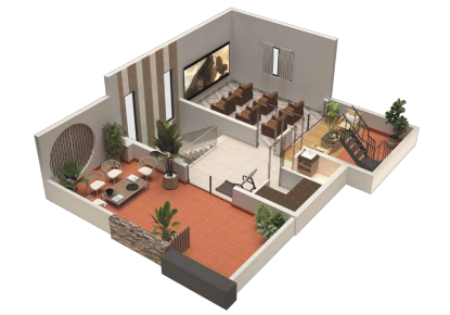 Nambiar Bannerghatta Villas Premium Villa Floor Plan